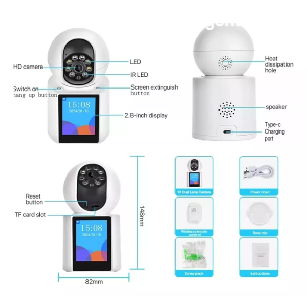 CAMARA VIDEO LLAMADA INTERIOR